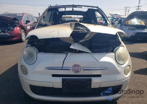 2012 Fiat 500 Pop из США, поврежденный, VIN 3C3CFFDR4CT382715